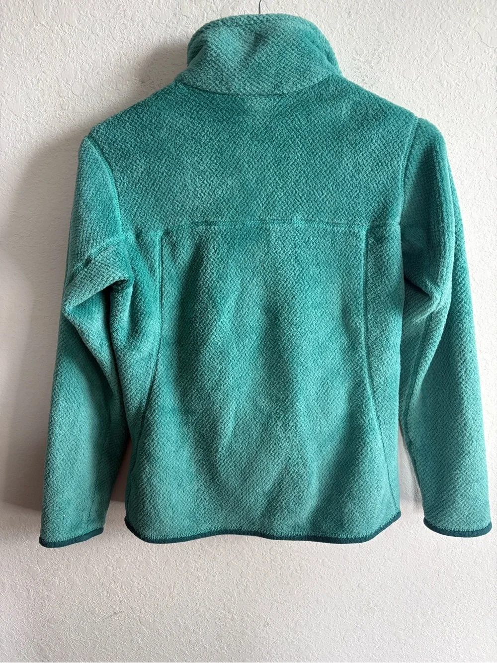 Patagonia Women’s Re-Tool Half Snap Pullover Fleece in Teal Turquoise, Small